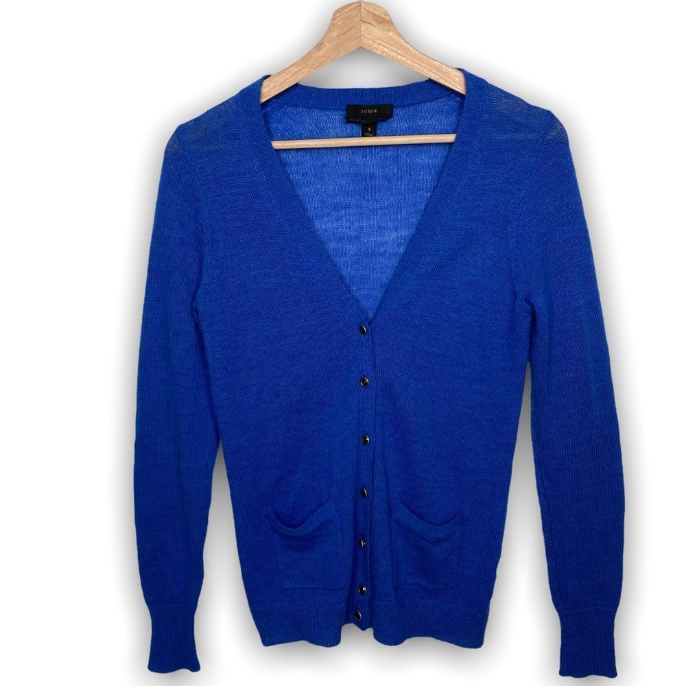 J Crew Italian-spun Alpaca blend cardigan